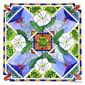 Mandala III - WHITE HIBISCUS